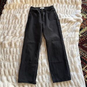 Abercrombie & Fitch Women's High Rise Jeans - Black